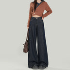 Darl Blue Wide-Leg Pants