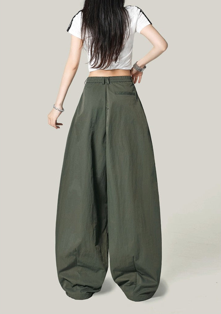 Retro Wide-Leg Pants