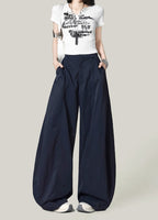 Retro Wide-Leg Pants