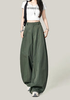 Retro Wide-Leg Pants