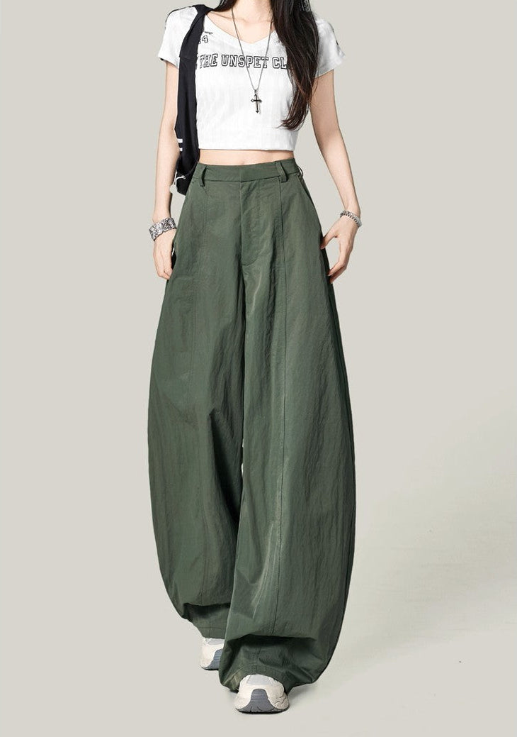 Retro Wide-Leg Pants