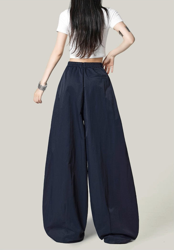 Retro Wide-Leg Pants
