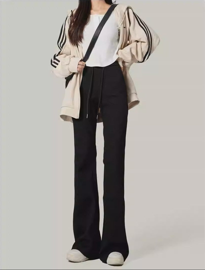 Retro Flared Sweatpants