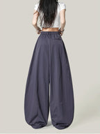 Retro Wide-Leg Pants