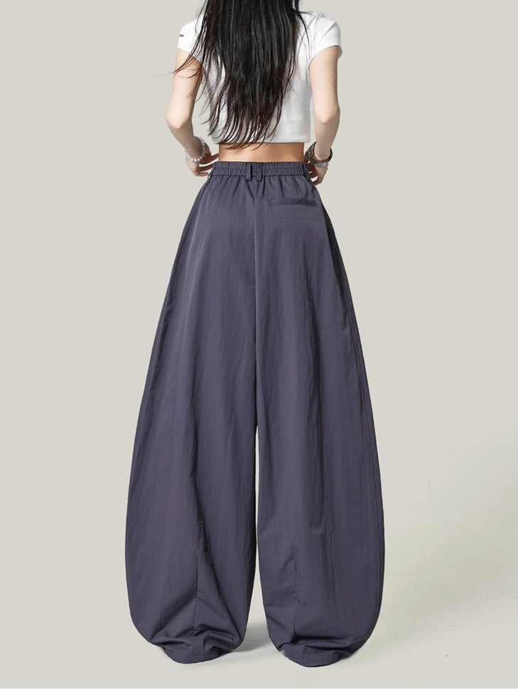 Retro Wide-Leg Pants