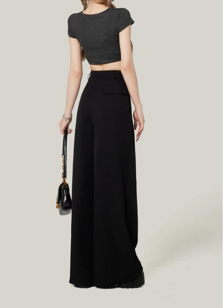 Wide-Leg Trousers