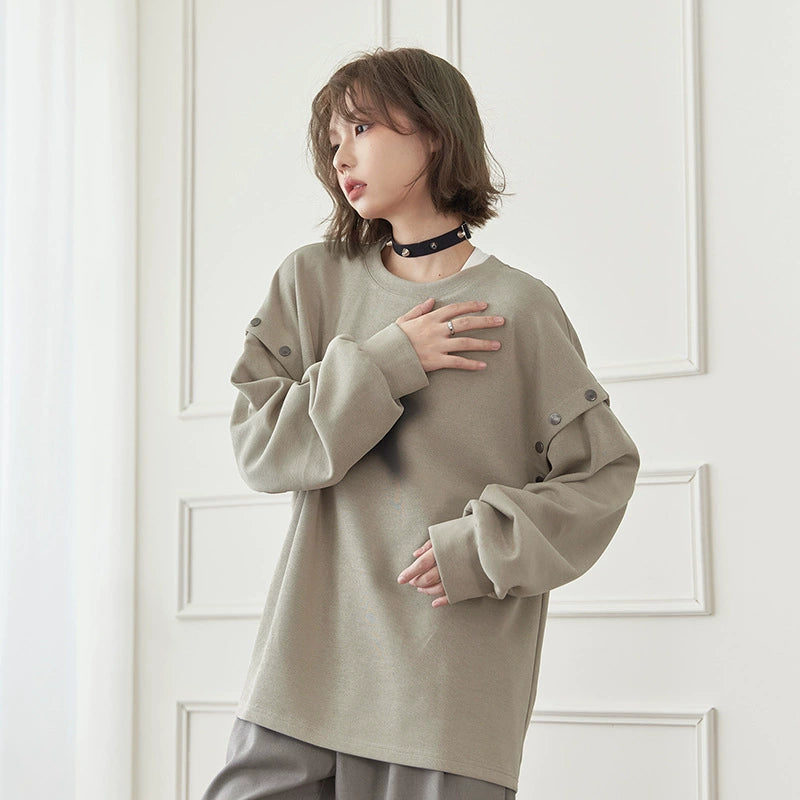 Rense Stars Print Detachable Sleeves T-Shirt