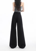 Loose Drape Straight-Leg Pants