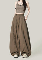 Retro Wide-Leg Pants