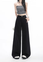 Loose Drape Straight-Leg Pants