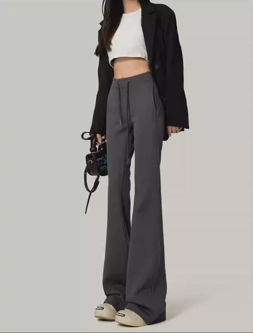 Retro Flared Sweatpants