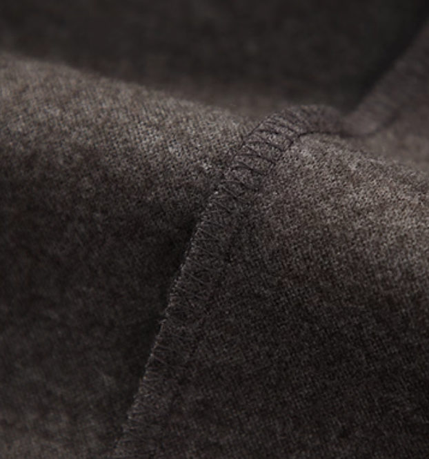 A-Line Wool-Blend Maxi Skirt