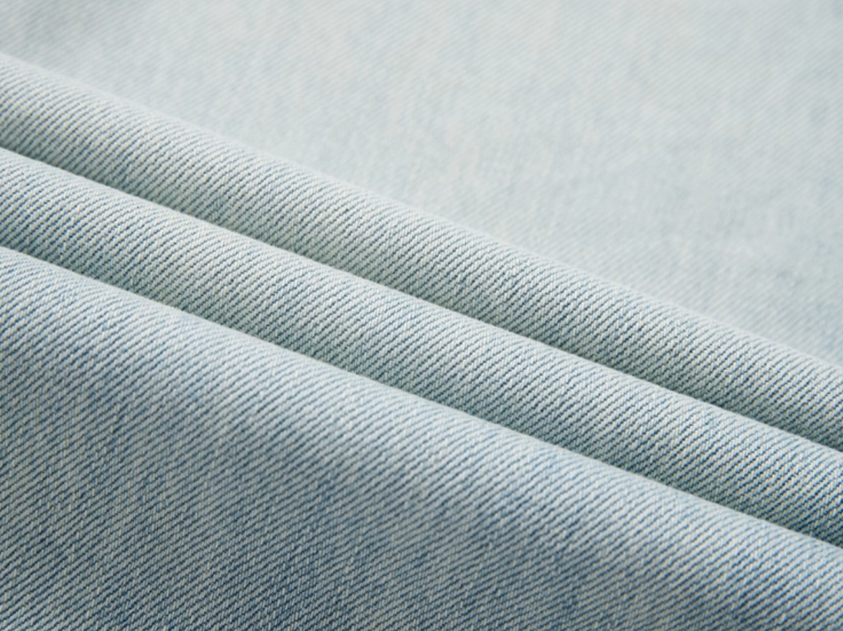 Retro Blue High-Waisted Wide-Leg Jeans