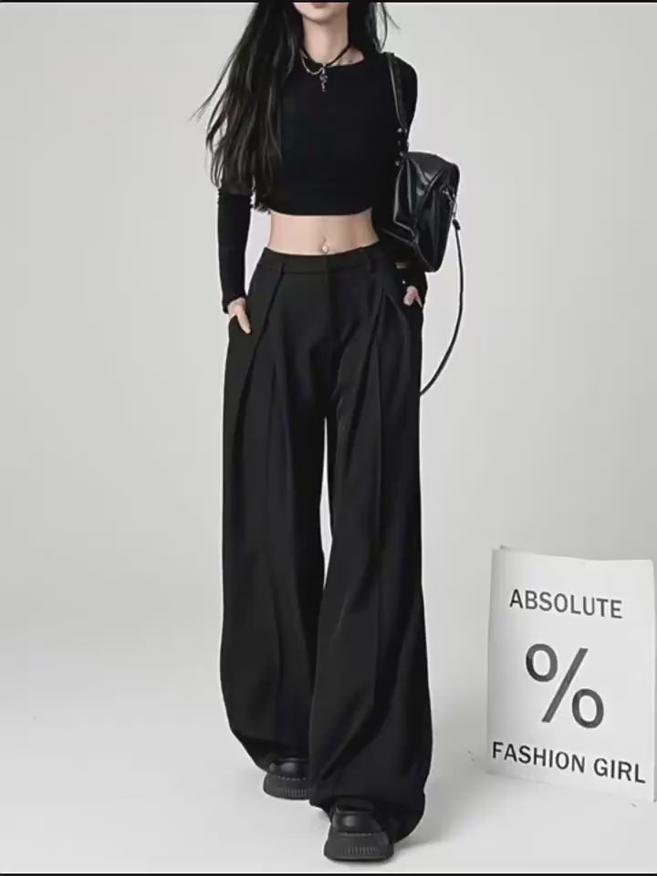 Wide-Leg Trousers